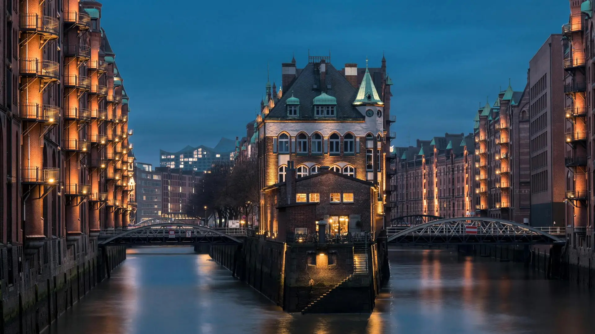 illuminated-speicherstadt-in-hamburg-at-dusk-germany Home
